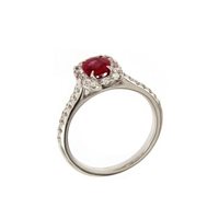 Ring Crivelli Woman RUBINO in Gold Rubino 0.64 Ct 320-R93443A RB 0.64 - 320-R93443A RB 0.64